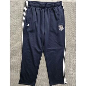 Adidas NBA Fusion New Jersey Nets Climawarm Fleece Pants Mens Size 2XLT Brooklyn